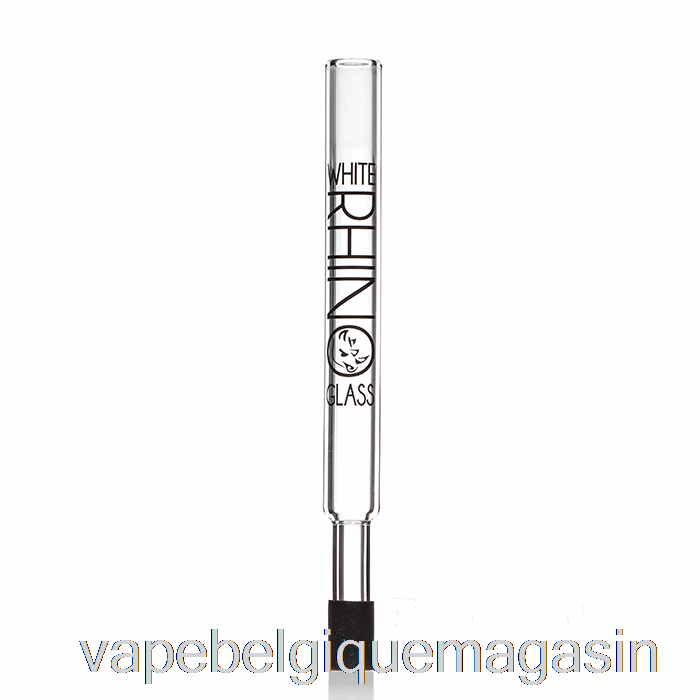 Vape Belgique Rhinocéros Blanc Pyrex Dab Paille V2